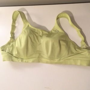 Lime green sports bra 34DD